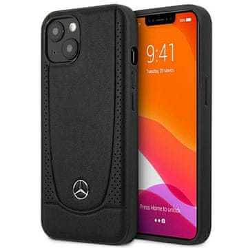 MERCEDES Mercedes Leather Urban ovitek za iPhone 14 Plus, črn