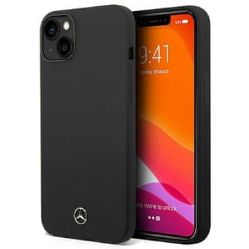 MERCEDES Mercedes silikonski ovitek z MagSafe za iPhone 14 Plus, črn