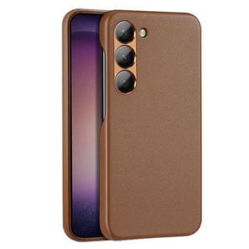 Dux Ducis Dux Ducis Grit ovitek za Samsung Galaxy S23+ (eko usnje, rjav)
