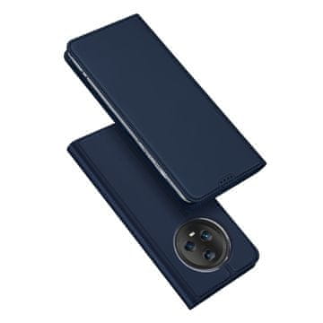 Dux Ducis Dux Ducis Skin Pro etui za Honor Magic5, moder, z denarnico in stojalom