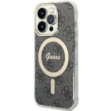 Guess Guess 4G MagSafe case for iPhone 14 Pro - black