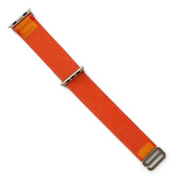 HURTEL Hurtel pašček za Apple Watch 38/40/41mm z jekleno zaponko (oranžen)