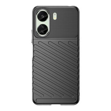 HURTEL Thunder Case oklepni ovitek za Xiaomi Redmi 13c - črn