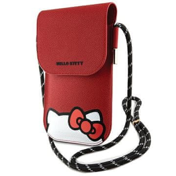 HELLO KITTY Rdeča usnjena torba za prenosnik Hello Kitty