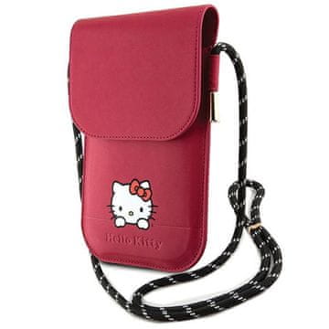 HELLO KITTY Ovitek za iPad Hello Kitty iz usnja, roza