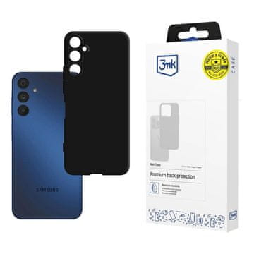 3MK 3mk Matt ovitek za Samsung Galaxy A15 5G - črn