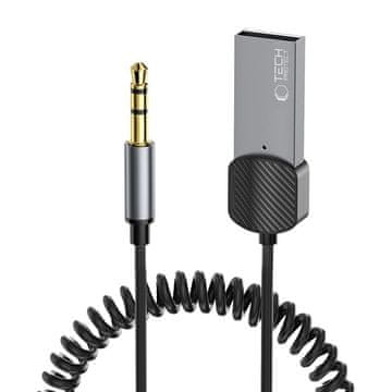 Tech-protect AUX avdio adapter mini vtičnica 3,5 mm (moški) - Bluetooth - siv