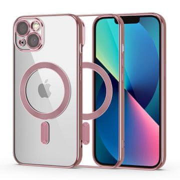 Tech-protect Tech-Protect MagShine Line MagSafe ovitek iPhone 13 - roza