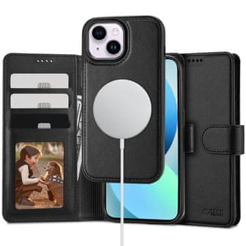 Tech-protect Tech-Protect Wallet MagSafe ovitek iPhone 13 - črn