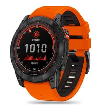 Tech-protect Tech-Protect IconBand Pro pašček za Garmin Fenix 3/5X/6X/7X - Oranžno Črna