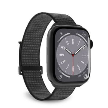 Puro Puro Sport najlonski pašček za Apple Watch 38/40/41 mm - črn