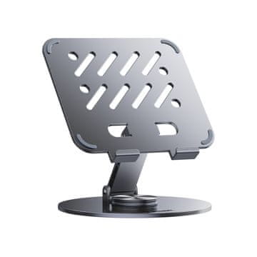 WOZINSKY Wozinsky WRS-DSY84SS aluminijasto stojalo za tablico 360° - siva