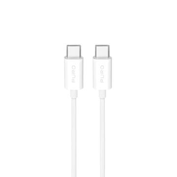 Puro Puro USB-C vtični kabel 25W, TPE, 3m, bel