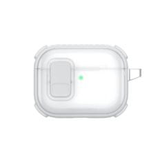 Titan Zaščitna ovitek AmazingThing Titan Pro Mag Clear za AirPods Pro 3 - Bela