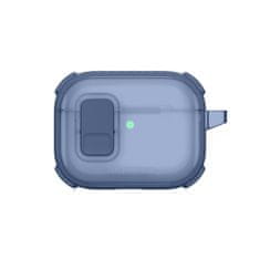 Titan Zaščitna ovitek AmazingThing Titan Pro Mag Clear za AirPods Pro 3 - Modra