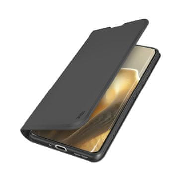 SBS SBS Wallet Smooth ovitek za Motorola Edge 60 Pro s preklopom - črn