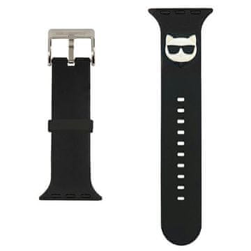 Karl Lagerfeld KARL LAGERFELD PAŠEK ZA URO APPLE 42 44 45 49 MM Z MOTIVOM GLAV CHOUPETTE