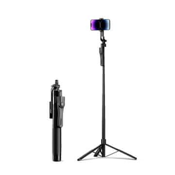 Orico Orico SPM215 Selfie Stick / Stojalo 1/4" z 360° vrtenjem, Bluetooth 5.2 - črn