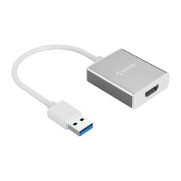 Orico UTH USB-A 3.0 na HDMI adapter, srebrn
