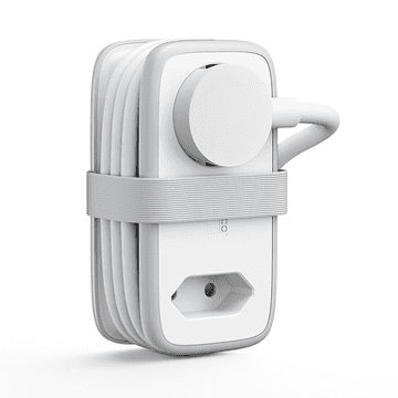 Orico APP 15.5W 5in1 napajalnik: 2x AC + 2x USB-A + 1x USB-C, bel