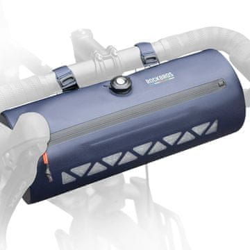 ROCKBROS Rockbros AS-144 ROAD TO SKY vodotesna torbica za krmilo, 4 l - modra