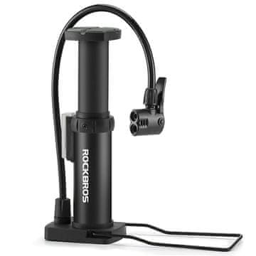 ROCKBROS Rockbros 4522L ultra lahka nožna pumpa za kolo, črna
