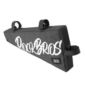 ROCKBROS Rockbros G008 XL trikotna torba za okvir 1,9L - črna