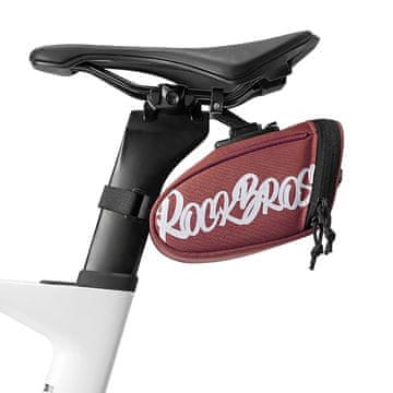 ROCKBROS Rockbros G007 sedelna torba 0,8L - rdeča