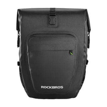ROCKBROS Rockbros AS-001 vodoodporna torba za prtljažnik 20-27L (črna)
