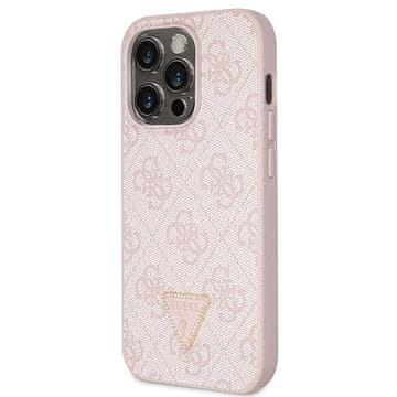 Guess GUESS OVITEK CROSSBODY ZA IPHONE 14 PRO 6.1 TRDO OVITEK KOVINSKI LOGO MODNI DIZAJN