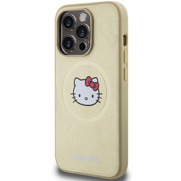 HELLO KITTY OVITEK HELLO KITTY ZA IPHONE 13 PRO MAX 6.7 ZA MAGSAFE USNJE Z MAČJO GLAVO