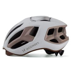WOZINSKY Wozinsky Ultralahka cestna kolesarska čelada 54-58 cm - Taupe