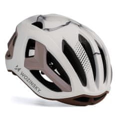 WOZINSKY Wozinsky Ultralahka cestna kolesarska čelada 54-58 cm - Taupe