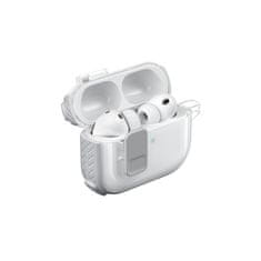 Titan Zaščitna ovitek AmazingThing Titan Pro Mag Clear za AirPods Pro 3 - Bela