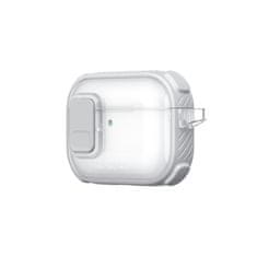 Titan Zaščitna ovitek AmazingThing Titan Pro Mag Clear za AirPods Pro 3 - Bela