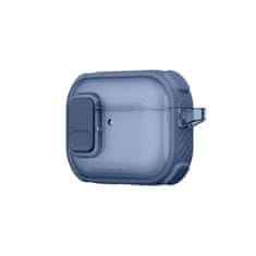 Titan Zaščitna ovitek AmazingThing Titan Pro Mag Clear za AirPods Pro 3 - Modra