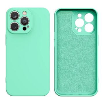 HURTEL Silikonska ovitek Hurtel za iPhone 14 Plus, mint zelena