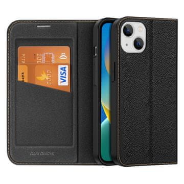 Dux Ducis Dux Ducis Skin X2 ovitek za iPhone 14 Plus z magnetno zaponko - črn