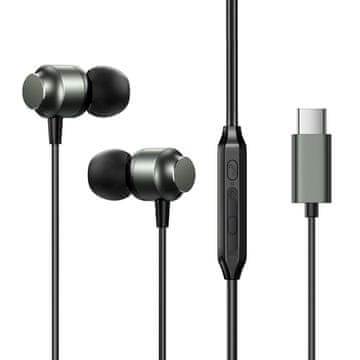 Joyroom Joyroom JR-EC06 USB-C slušalke, sive