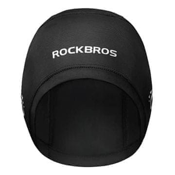 ROCKBROS Rockbros kolesarska kapa z izrezi za očala - črna