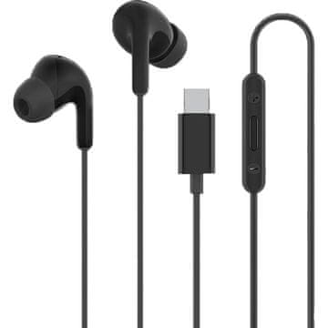 Xiaomi BHR8930GL žične slušalke USB-C z daljinskim upravljalnikom, črne