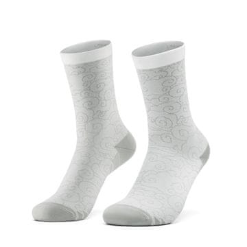 ROCKBROS Rockbros ROAD TO SKY kolesarske nogavice, 39-42 - bele