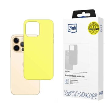 3MK 3mk Matt Case - rumena (lime) za iPhone 13
