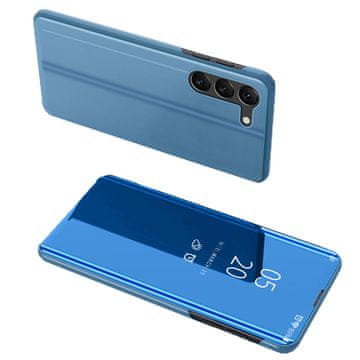 HURTEL Hurtel Clear View Case preklopni ovitek za Samsung Galaxy S23+ (Plus), moder