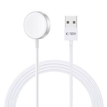 Tech-protect Tech-Protect UltraBoost polnilnik za Apple Watch, USB-A, 1.2m, bela