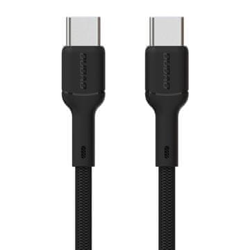 Dudao L9C 65W USB-C - USB-C 1m kabel, črn