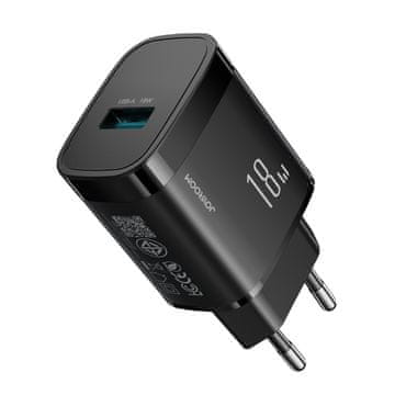Joyroom JR-TF4 Stenski polnilec 18W, USB-A, črn