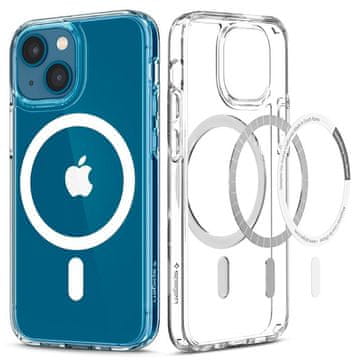 Spigen Spigen Ultra Hybrid Mag ovitek z MagSafe za iPhone 13 mini - Bel