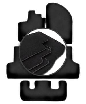 Premium avtomobilske preproge za: Dacia Lodgy 7 sedežev (2012-)