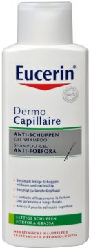 Eucerin Gel šampon proti mastnemu prhljaju DermoCapillaire 250 ml